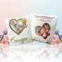 Poduszka 40×40 ze zdjęciem i dedykacją – personalizowana pamiątka