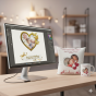 Poduszka 40×40 ze zdjęciem i dedykacją – personalizowana pamiątka
