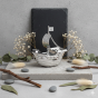 Skarbonka STATEK piracki posrebrzana – personalizowana | Linia BABY SILVER™
