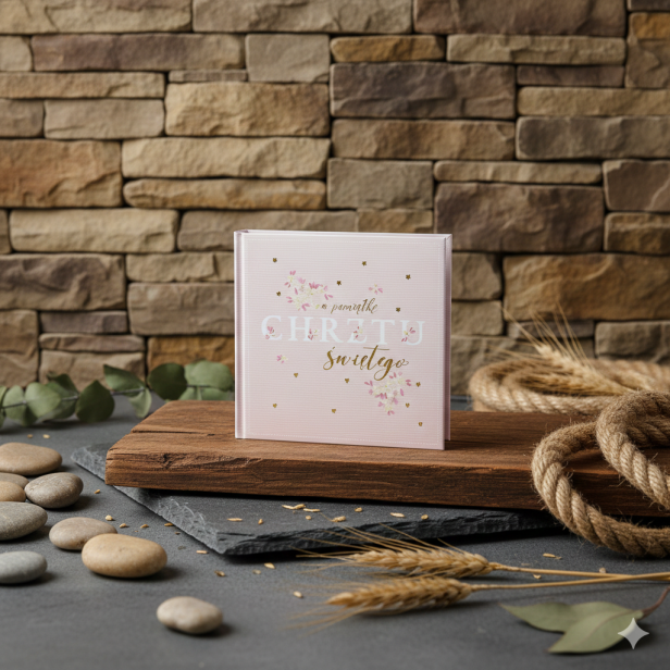 Album na zdjęcia CHRZEST ŚWIĘTY – 200 zdjęć 10×15 cm (dla dziewczynki)