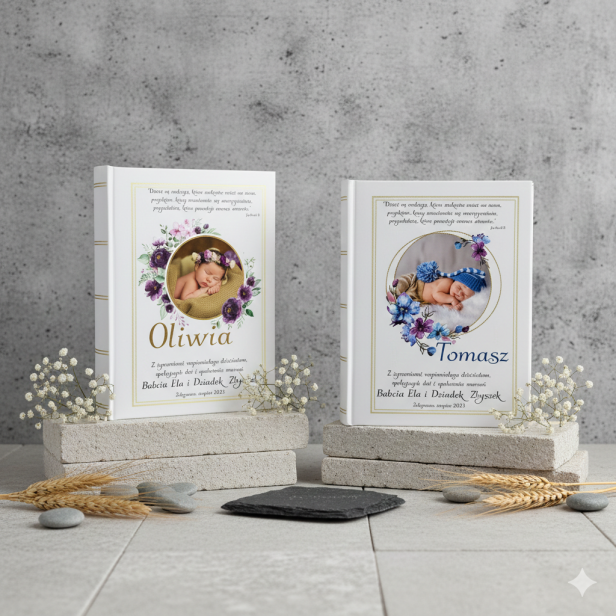 Album na zdjęcia dla Dziecka – Zdjęcie i Dedykacja