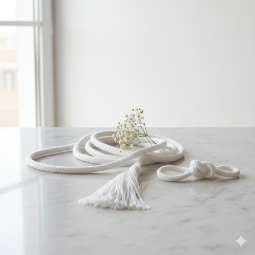 Cingulum bawełniane 3,9 m – sznur liturgiczny do alby