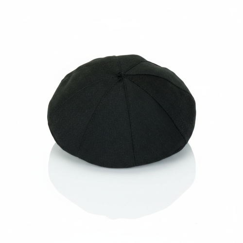 Klasyczna czarna piuska 17 cm