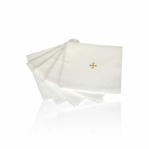 Korporał haftowany – komplet 5 sztuk | Szaty liturgiczne