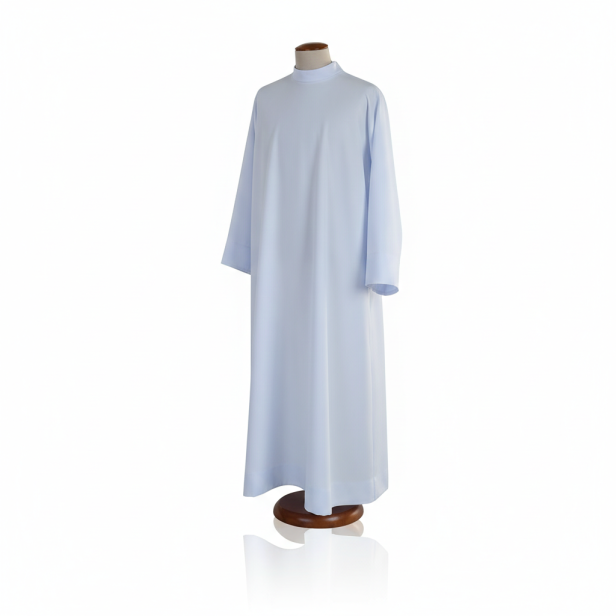 Alba kapłańska poszerzana dołem – usztywnione mankiety | Szaty liturgiczne