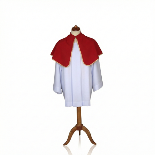 Pelerynka ministrancka jednokolorowa – 4 kolory do wyboru