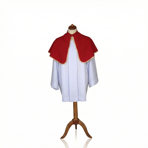 Pelerynka ministrancka jednokolorowa – 4 kolory do wyboru