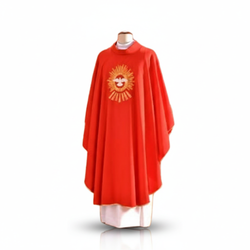 Ornat Duch Święty – złote promienie łaski | Szaty liturgiczne