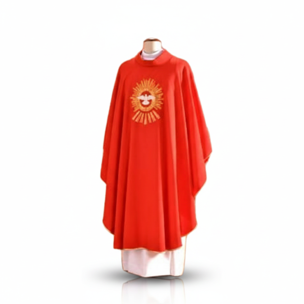 Ornat Duch Święty – złote promienie łaski | Szaty liturgiczne