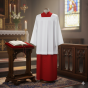 Sutanna ministrancka bez rękawów – ozdobne guziki