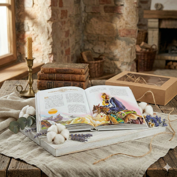 Biblia dla dzieci z personalizacją – Pamiątka Chrztu Świętego | Biała oprawa