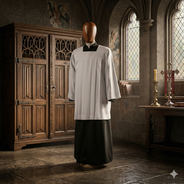 Komża kapłańska tropik – 3 warianty tkaniny | Szaty Liturgiczne