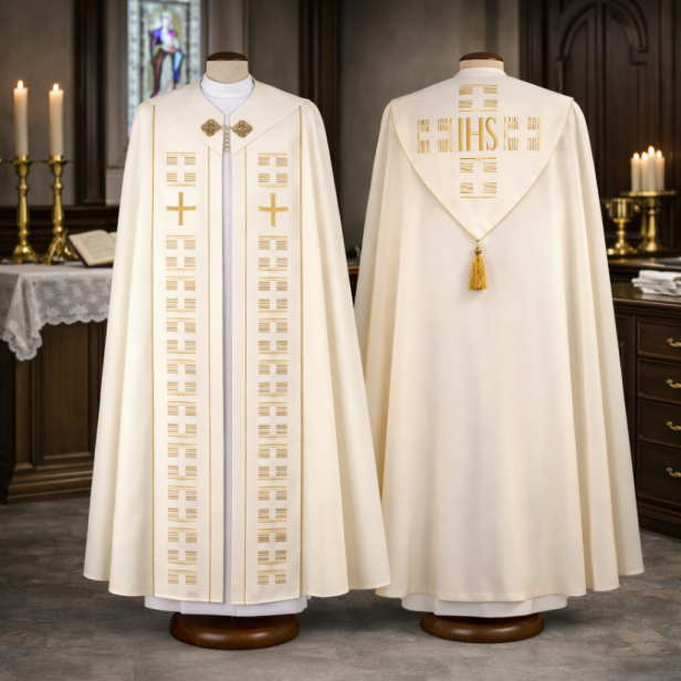 Kapa liturgiczna nowoczesna – 3 kolory } Szaty Liturgiczne