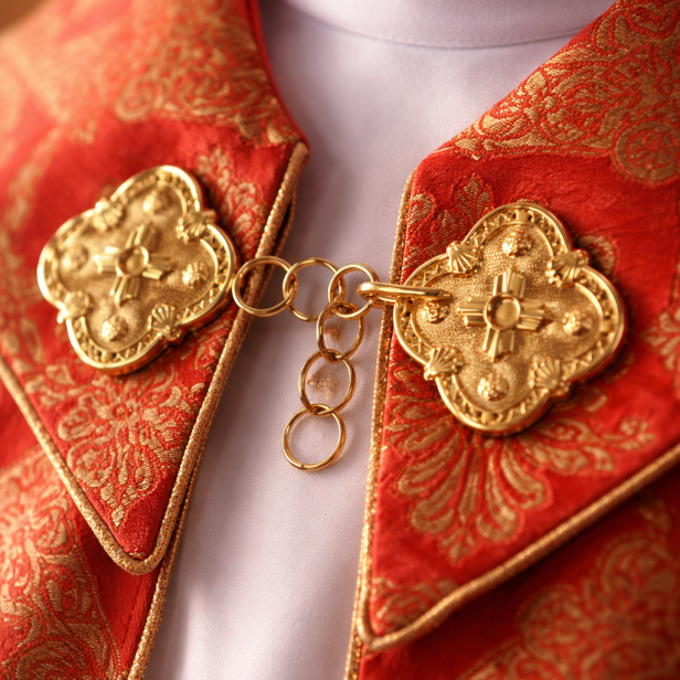 Kapa adamaszkowa klasyczna – 3 kolory | Szaty Liturgiczne