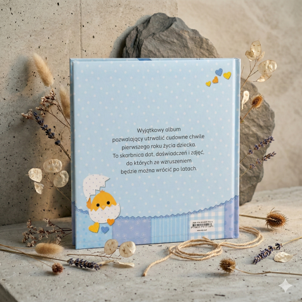 Album Malucha dla chłopca – Maria Elena Gonano | Pamiątka pierwszych lat