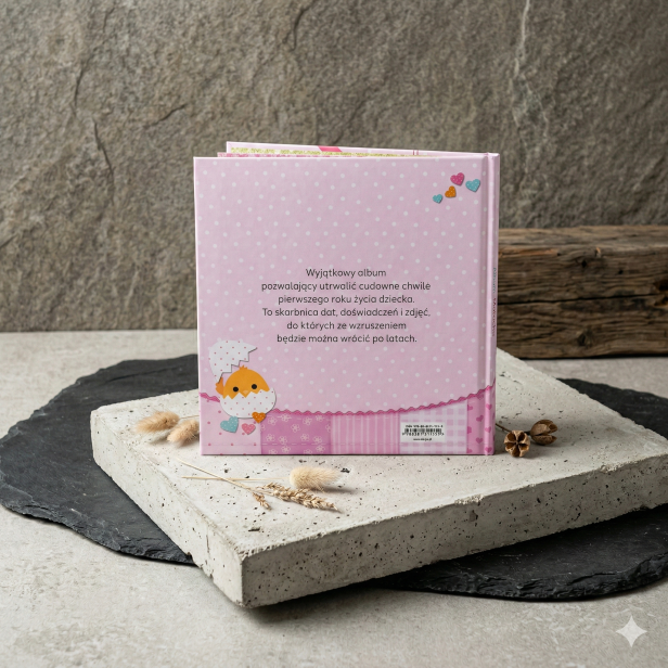 Album Malucha dla dziewczynki – Maria Elena Gonano | Pamiątka pierwszych lat