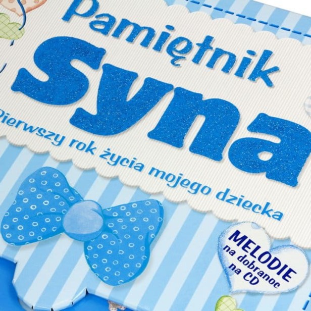 Pamiętnik Syna – album pierwszy rok życia z kołysankami