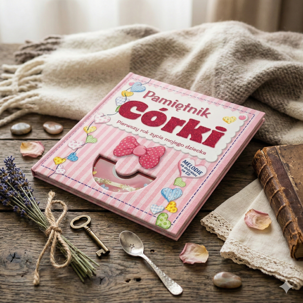 Pamiętnik Córki – Pierwszy rok życia mojego dziecka | Pamiątka narodzin