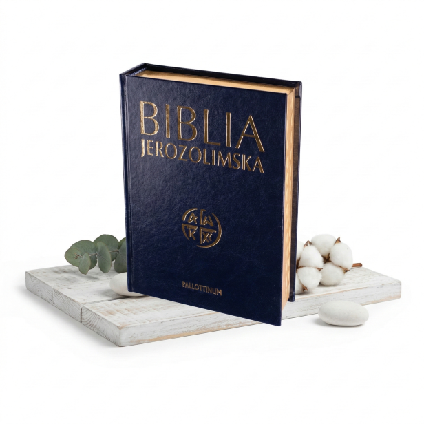 Biblia Jerozolimska – edycja premium w eko-skórze ze złoconymi brzegami i paginatorami