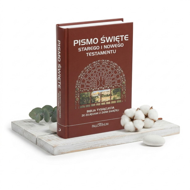 Biblia Tysiąclecia PALLOTTINUM – ilustrowane wydanie ze zdjęciami z Ziemi Świętej