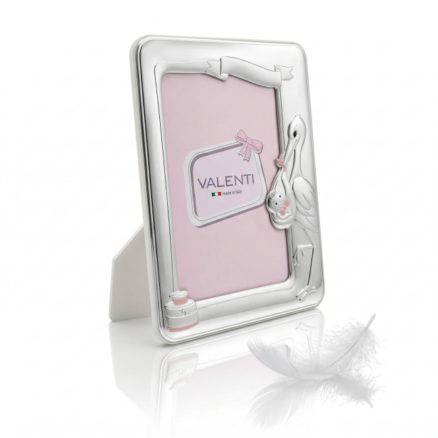 Srebrna ramka na zdjęcie – Narodziny Księżniczki 18×13 cm | ARGENTO KIDS™