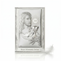 Obrazek srebrny „Moja I Komunia Święta” – Jezus Eucharystyczny 11×17 cm | SILVER COMMUNIO™