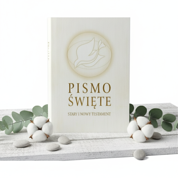 Pismo Święte Starego i Nowego Testamentu B6 – białe, Biblia Poznańska, Wydawnictwo Święty Wojciech