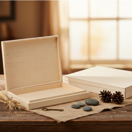 Drewniane pudełko z drewna lipowego 32,5×25,5×4,5 cm – LIPOWY BOX™ .png