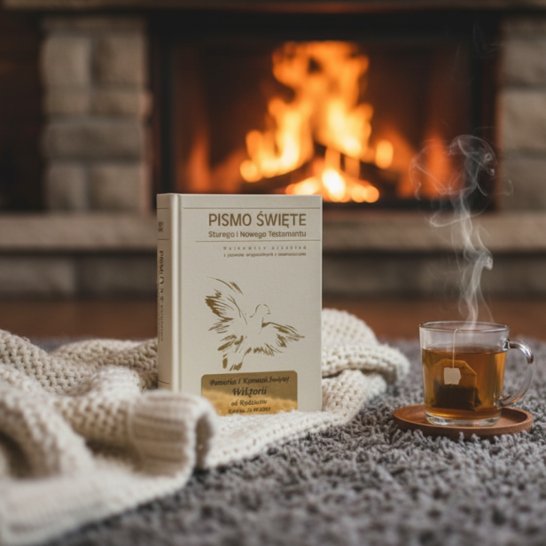 Pismo Święte ST i NT (mały format, twarda oprawa) z Twoim grawerem | Biblia Paulistów | Pamiątka I Komunii Świętej