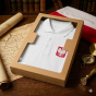 Koszulka patriotyczna POLO Orzeł Polski – biała | SacrumStyle™
