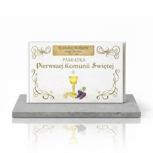 Album komunijny z grawerem | Pamiątka I Komunii Świętej