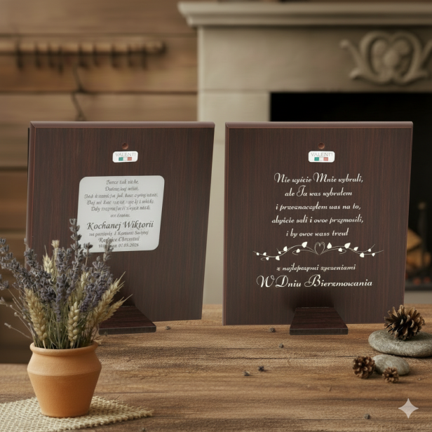 Obrazek srebrny Jezu Ufam Tobie 13×9 | ARGENTO SACRO™