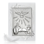 Obrazek srebrny Pamiątka Bierzmowania 20×15 | ARGENTO SACRO™
