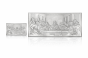 Obrazek srebrny Ostatnia Wieczerza [dwa rozmiary] | ARGENTO SACRO™