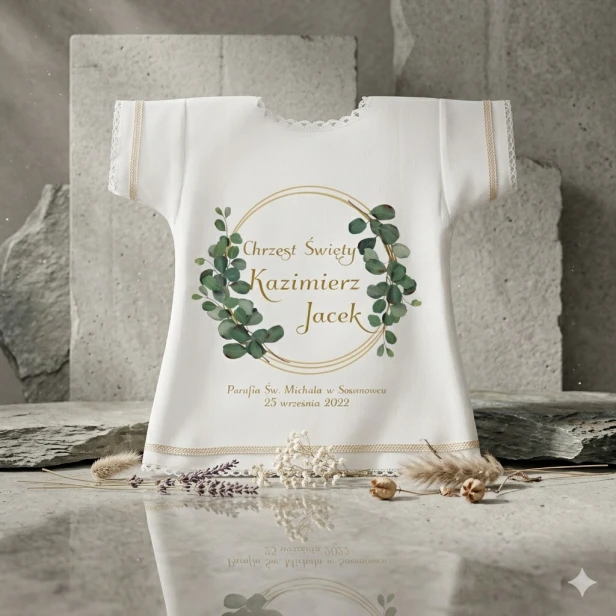 Szatka na Chrzest EUKALIPTUS – personalizowana koszulka z nadrukiem.png