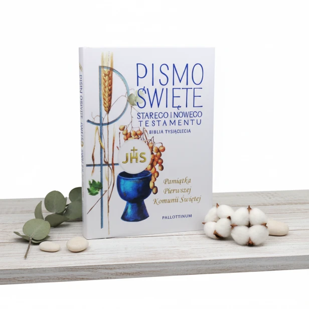 Pismo Święte. Stary i Nowy Testament w obwolucie. Edycja Komunijna