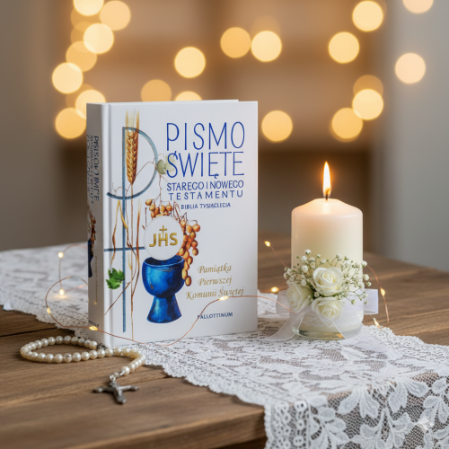 Pismo Święte. Stary i Nowy Testament w obwolucie. Edycja Komunijna