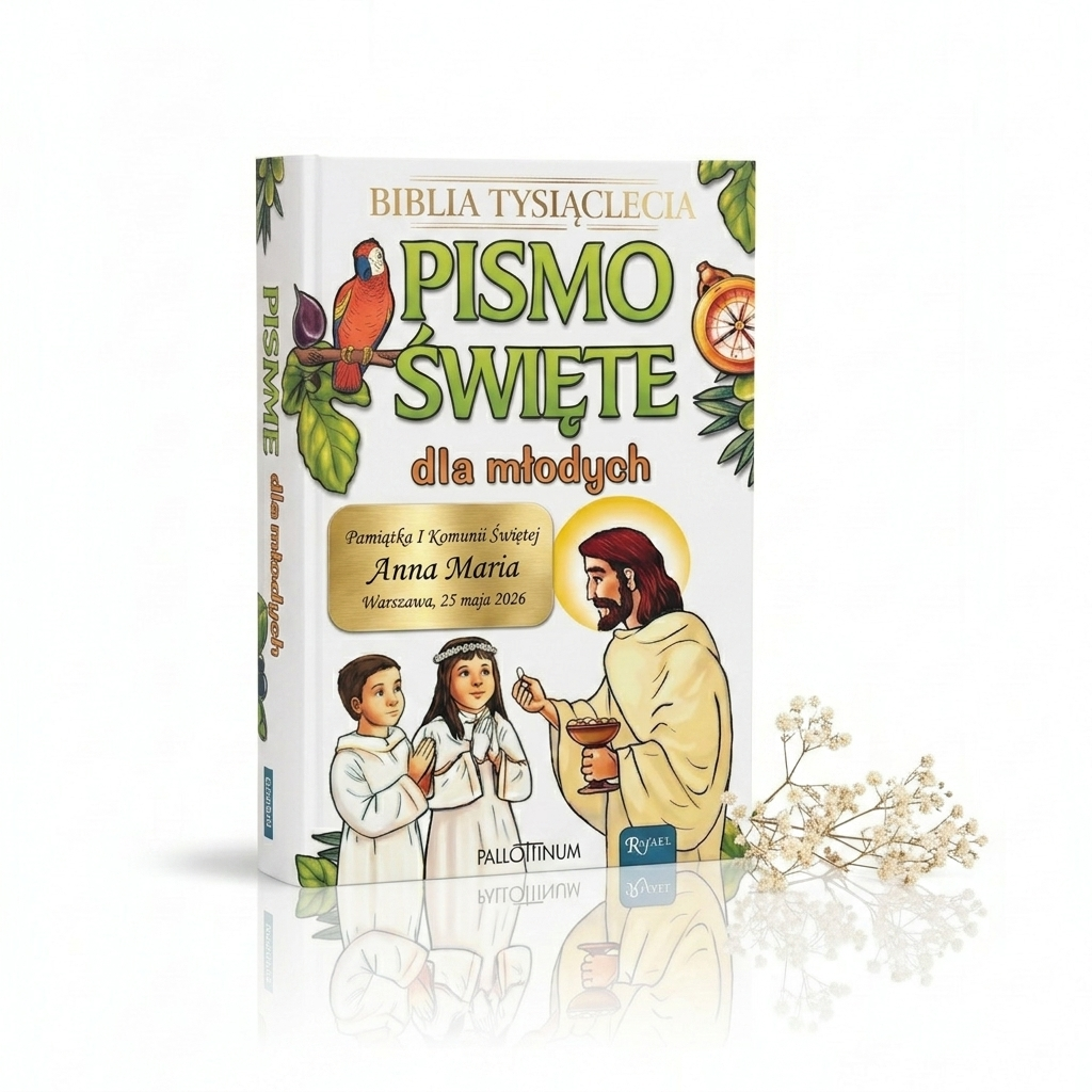 Pisma Święte i Biblie z grawerem – słowo, które zostaje
