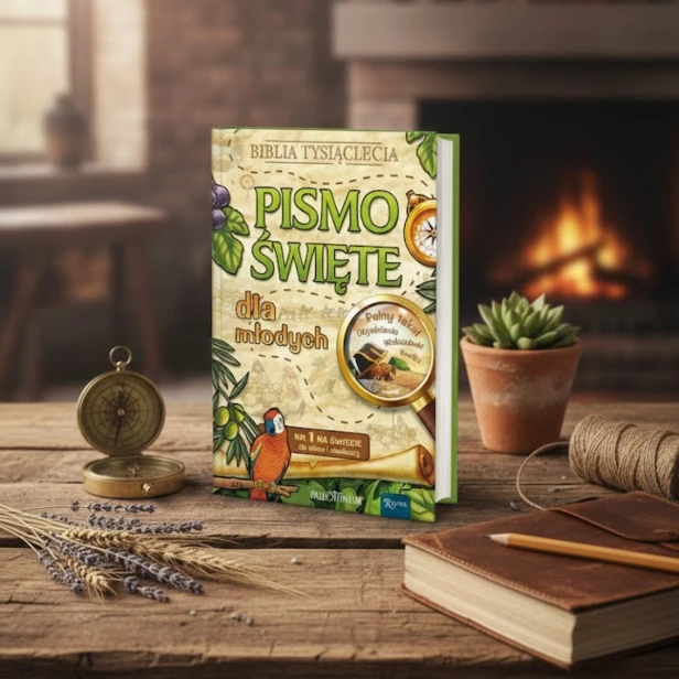 Pismo Święte dla młodych – Biblia Tysiąclecia „z papugą” | Biblia dla dzieci i młodzieży