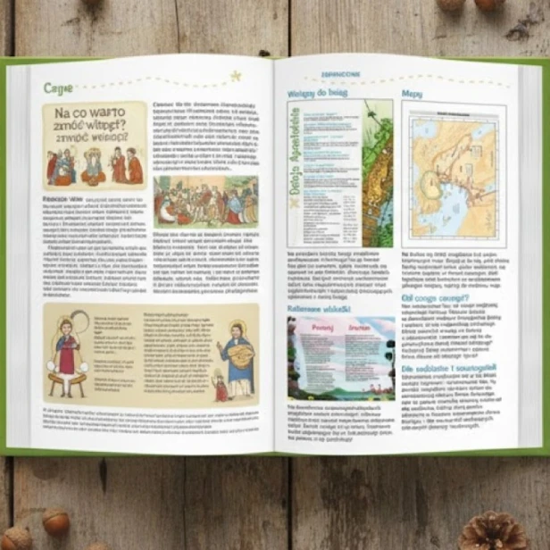 spojrzenie wewnątrz - Pismo Święte dla młodych – Biblia Tysiąclecia „z papugą” | Biblia dla dzieci i młodzieży