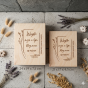 Drewniane pudełko komunijne ELEGANCE z grawerem – LIPOWY BOX IHS™