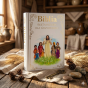 Zestaw prezentowy „Ja jestem chlebem” – Biblia dla dzieci i drewniane pudełko | LIPOWY BOX™