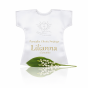 Szatka na Chrzest PURE HEART z dżetami – personalizowana koszulka Chrztu Świętego