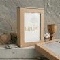 Biblia Plus. Pismo Święte czytane metodą skrutacji – biała oprawa płócienna
