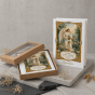 Moja Pierwsza Biblia – Pamiątka Chrztu Świętego „Anioł Stróż” z personalizacją | Kolekcja LUMEN™