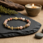 SacraStone™ AVE MARIA – Bransoletka różańcowa OPAL PERUWIAŃSKI