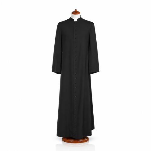 Sutanna kapłańska letnia - lekki tropik | Szaty liturgiczne
