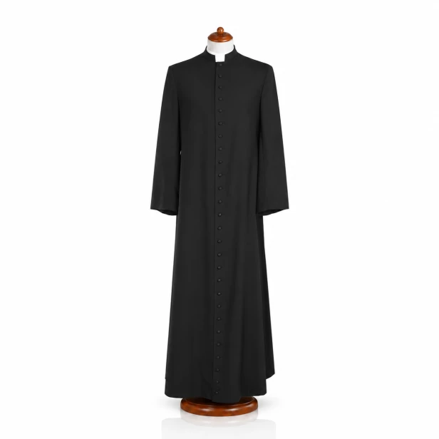 Sutanna kapłańska letnia - lekki tropik | Szaty liturgiczne