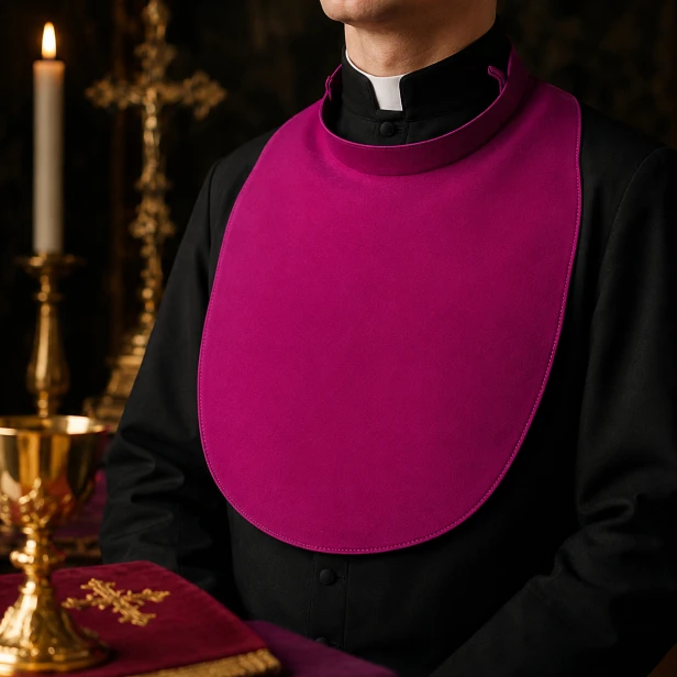 Pektorał kanonicki do koloratki podwójnej | Szaty liturgiczne