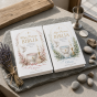 Moja Pierwsza Biblia BAPTISMA™ – personalizowana pamiątka Chrztu Świętego | różowa lub niebieska